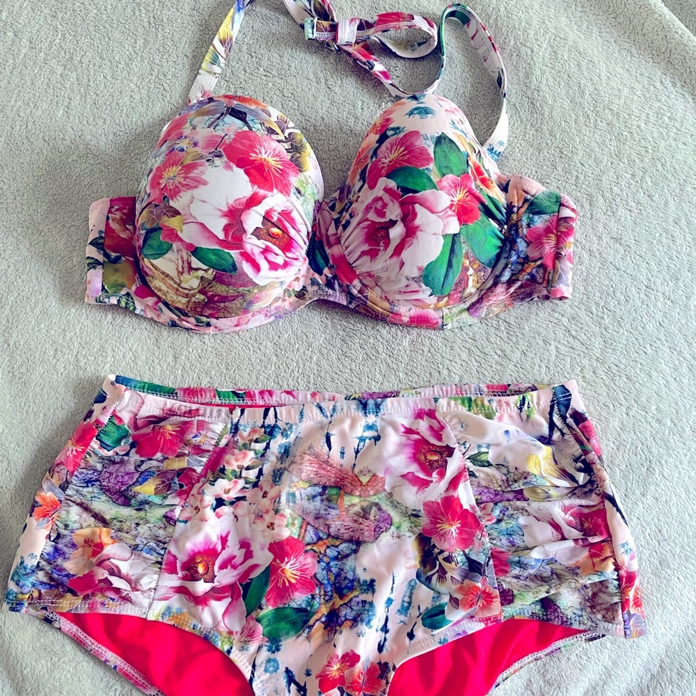 Bathing suit 2 pieces 1X